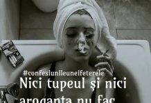 Nici tupeul și nici aroganța nu fac din tine o femeie puternică