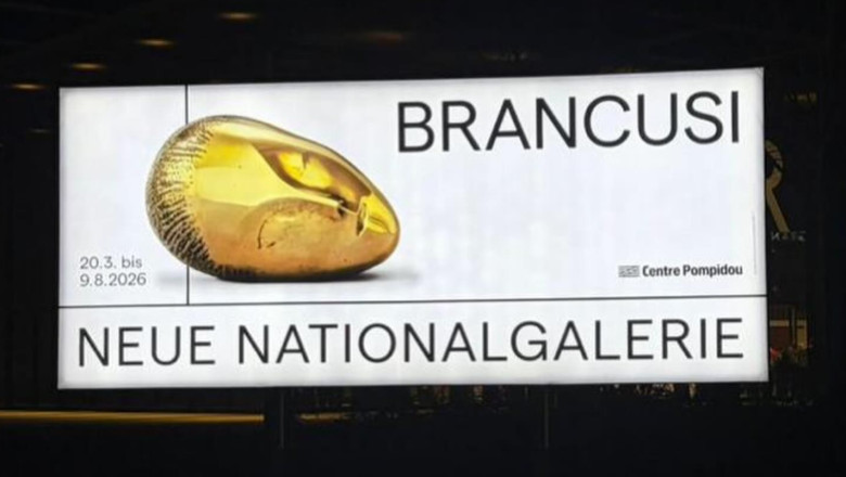 SUTE de oameni stau la coadă în Berlin ca să vadă operele lui Constantin Brâncuși