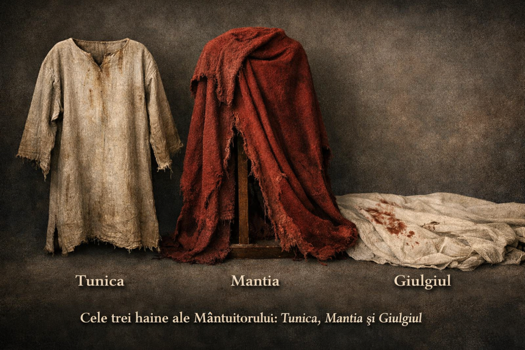 Cele 3 haine ale Mântuitorului - Veșmintele pe care le-a purtat Domnul Iisus în Vinerea Mare a Pătimirilor