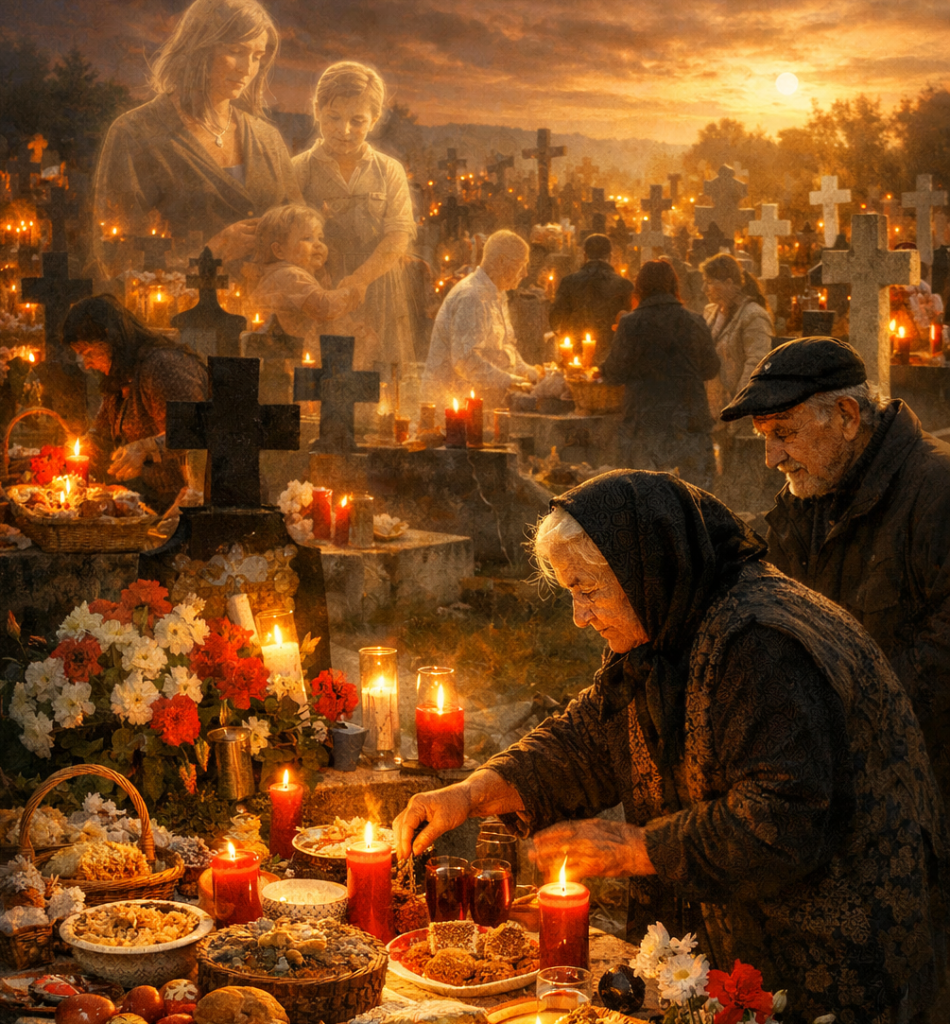 Paștele Blajinilor – În Lunea de după Duminica Tomii are loc Paștele celor adormiți. Și morții au nevoie de dragoste și lumină...