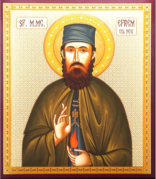 5 mai - Sfântul Mucenic Efrem cel Nou, Mare Tămăduitor