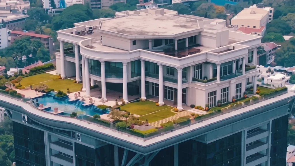 Vijay Mallya, mansion de lux, zgârie-nori, Bengaluru, arhitectură, imobiliare de lux, proprietăți abandonate, case celebre, știri internaționale, investiții imobiliare