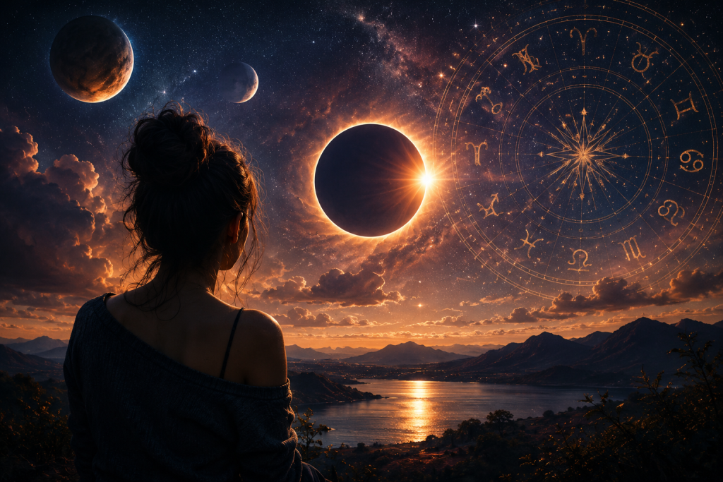 Astro-evenimentele lunii august 2026. Eclipsele schimbă destine, iar deciziile luate vor conta ani de acum înainte