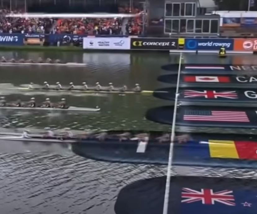 Bucurie fără margini la Amsterdam! România a zdrobit cronometrele: aur mondial și RECORD MONDIAL pentru barca feminină de 8+1