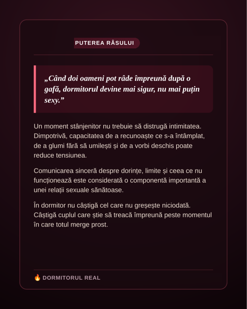 Rușinea din dormitor nu iartă pe nimeni