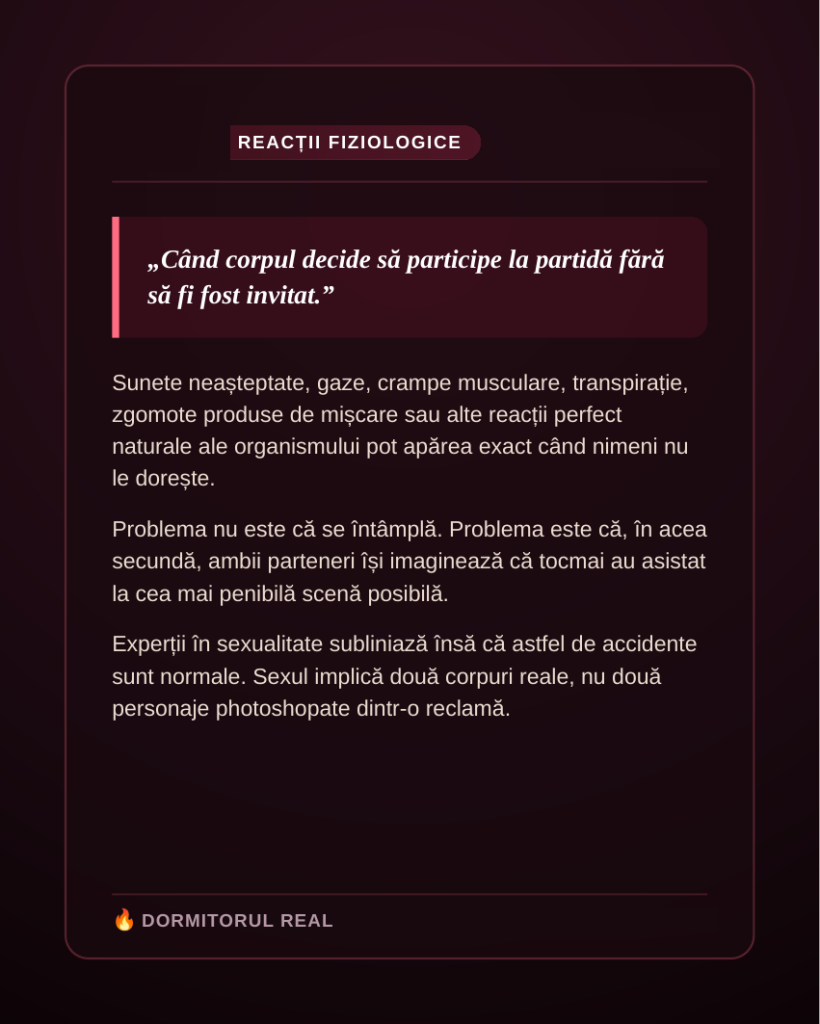 Rușinea din dormitor nu iartă pe nimeni