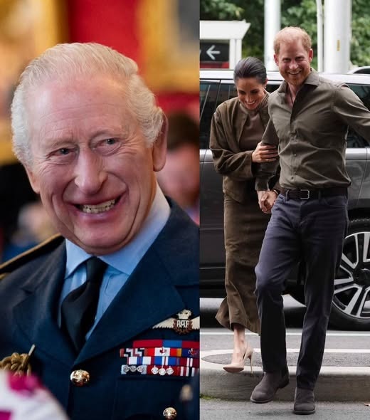 Harry și Meghan, lovitură după revenirea în Marea Britanie! Regele Charles a tras linie: „Nu sunt membri activi ai Familiei Regale”